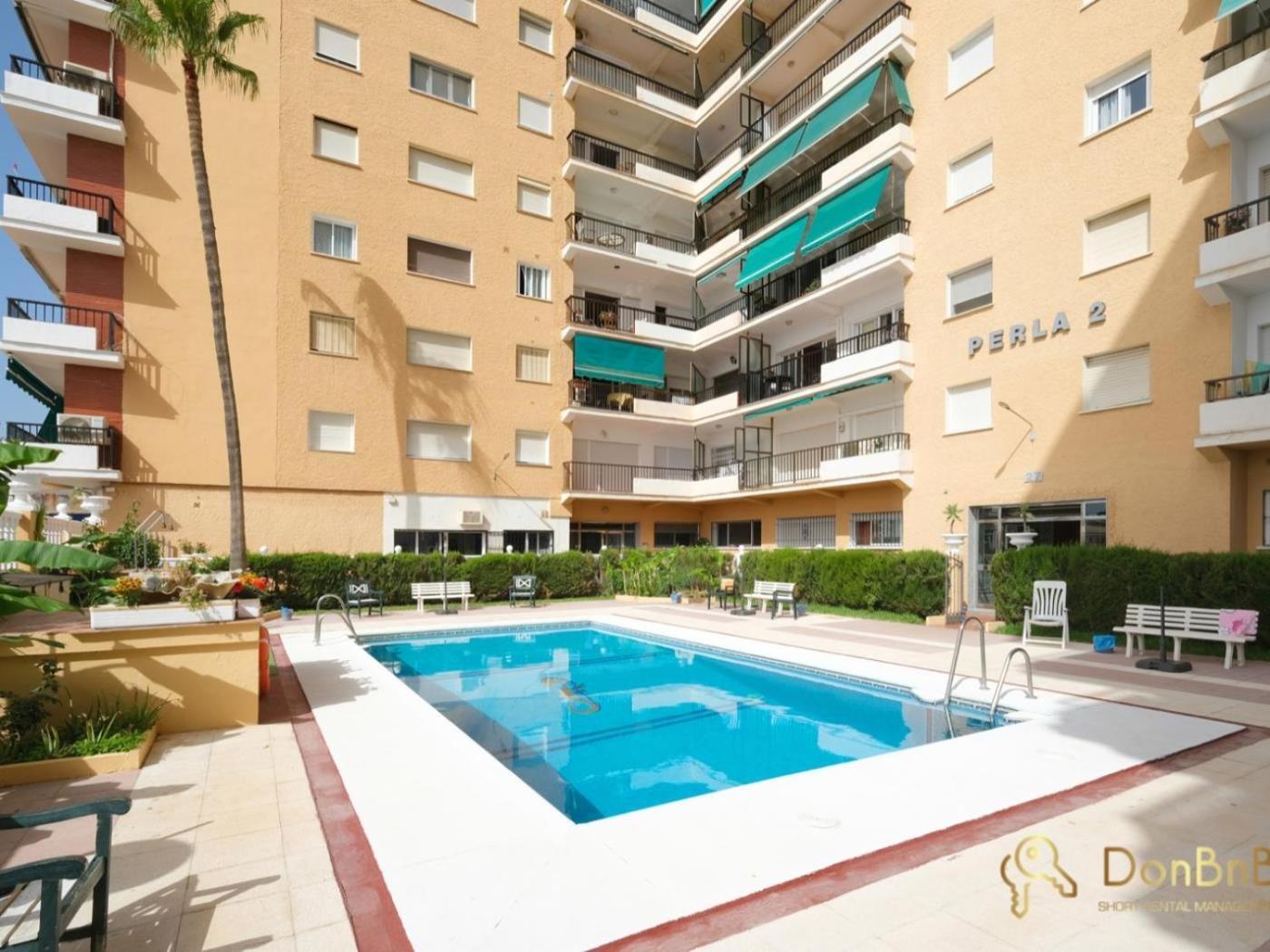 Apartamento Con Piscina En La Primera Linea De Playa De Fuengirola Pokoj fotografie