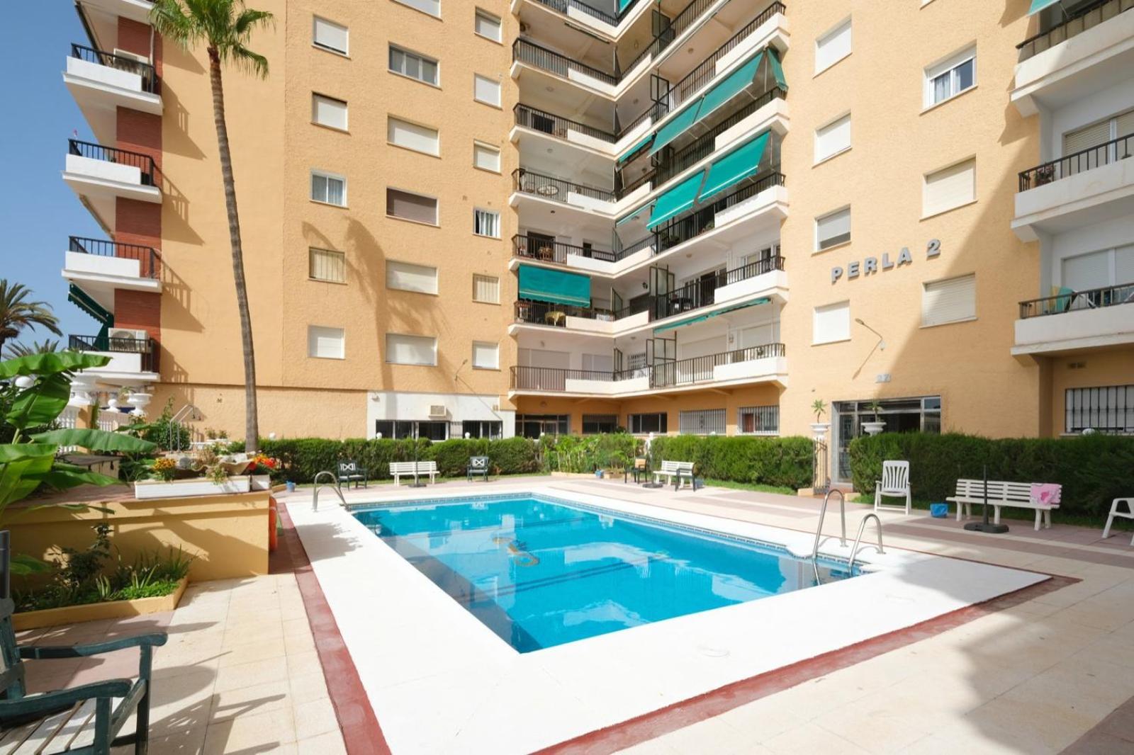 Apartamento Con Piscina En La Primera Linea De Playa De Fuengirola Exteriér fotografie