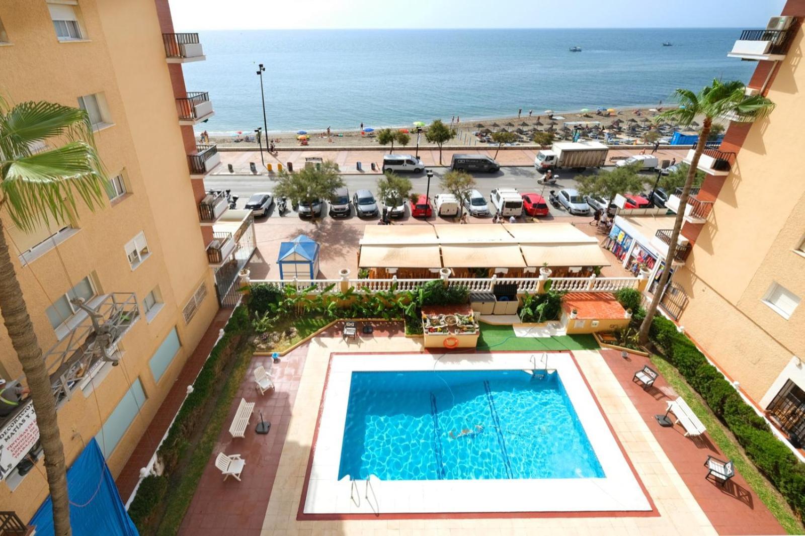 Apartamento Con Piscina En La Primera Linea De Playa De Fuengirola Exteriér fotografie